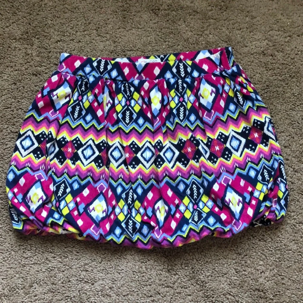 The Children's Place Skirt Girls Size 7/8‎ Multicolor Geometric